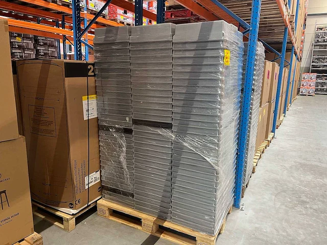 Magazijnbak overtoom 100 stuks - afbeelding 1 van  1
