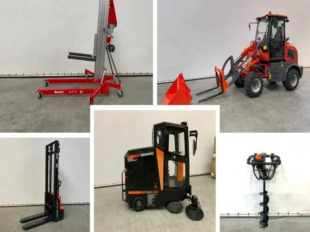 Magazijninventaris, gereedschappen & machines- lokeren - 06/01/2024