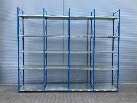 Magazijninventaris, machines, reinigingsmachines & intern transport