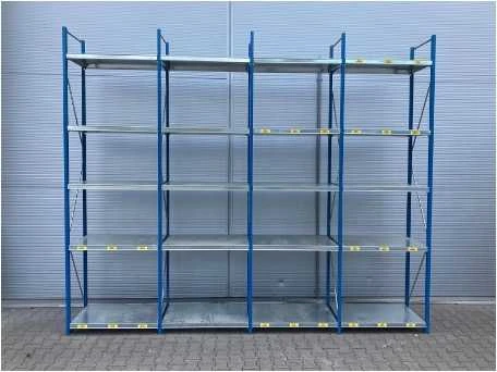 Magazijninventaris, machines, reinigingsmachines & intern transport