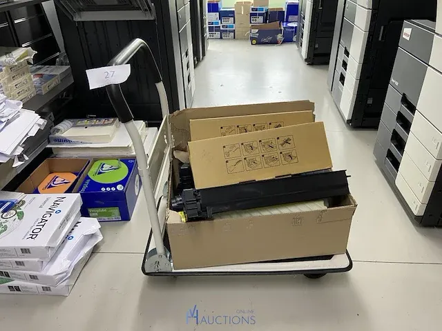 Magazijnkarretje - afbeelding 1 van  3