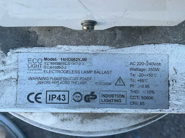 Magazijnlamp (4x) - afbeelding 4 van  4