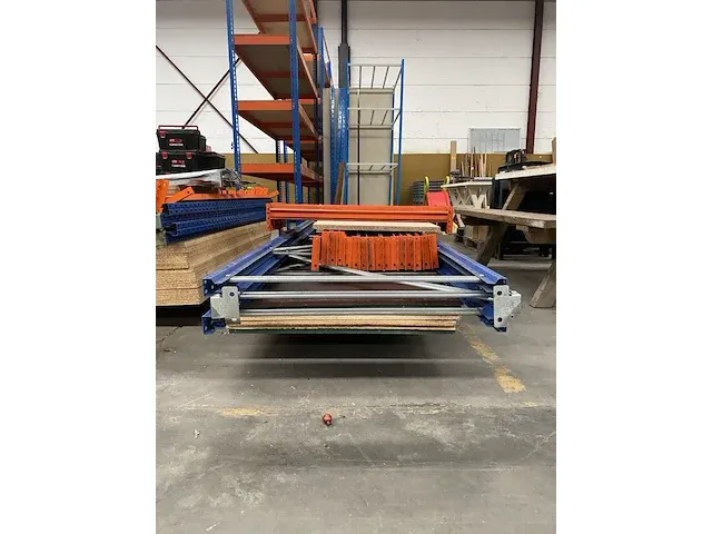 Magazijnrek 3 staanders - 16 liggers 190 cm + 12 liggers 100cm - afbeelding 2 van  3