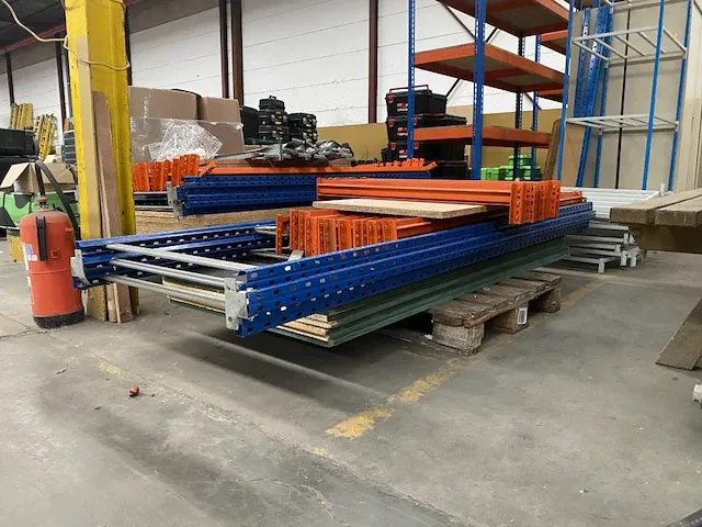Magazijnrek 3 staanders - 16 liggers 190 cm + 12 liggers 100cm - afbeelding 3 van  3