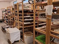 Magazijnrekken hout - afbeelding 1 van  2
