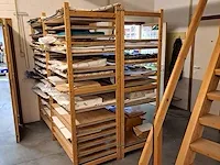 Magazijnrekken hout - afbeelding 2 van  2