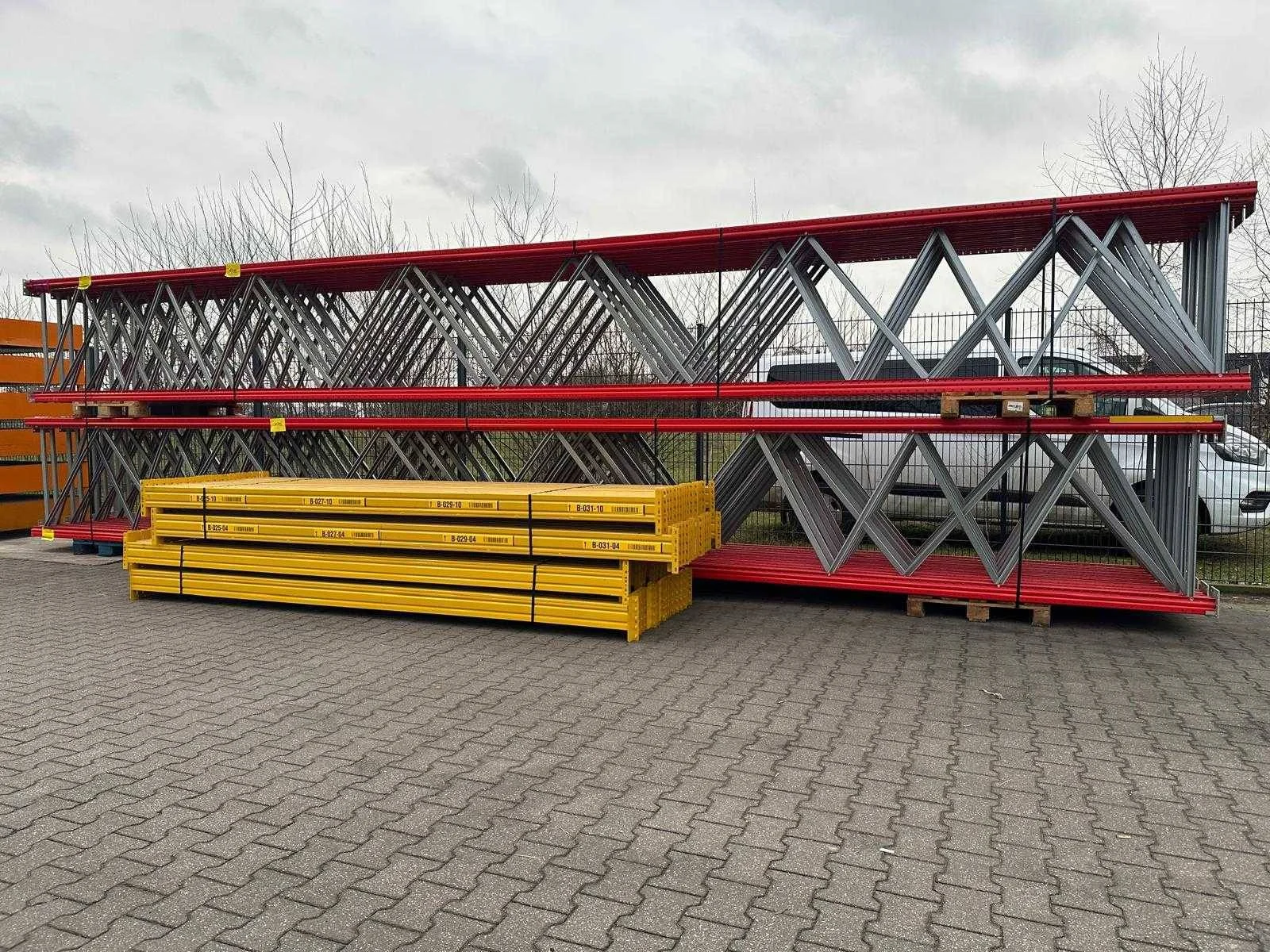 Magazijnstelling - bakken - overige magazijninventaris