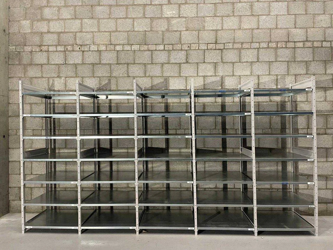 Magazijnstelling - bakken - overige magazijninventaris