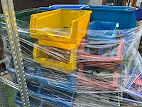 Magazijnstelling met opberg bakjes - afbeelding 5 van  8