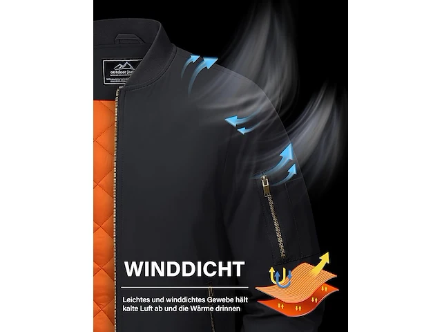 Magcomsen bomberjas (2xl) - afbeelding 2 van  4