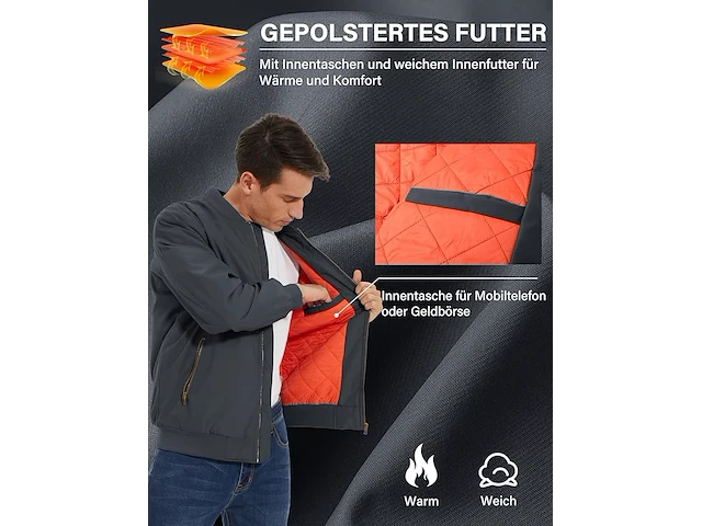 Magcomsen bomberjas (2xl) - afbeelding 3 van  4