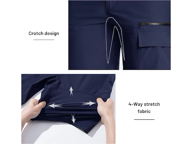 Magcomsen wandelshorts (maat 32) - afbeelding 2 van  5