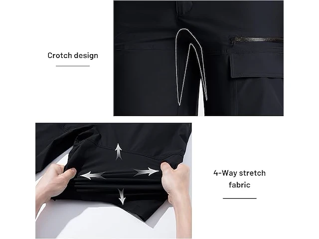 Magcomsen wandelshorts (maat 36) - afbeelding 2 van  5