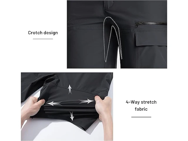 Magcomsen wandelshorts (maat 36) - afbeelding 2 van  5