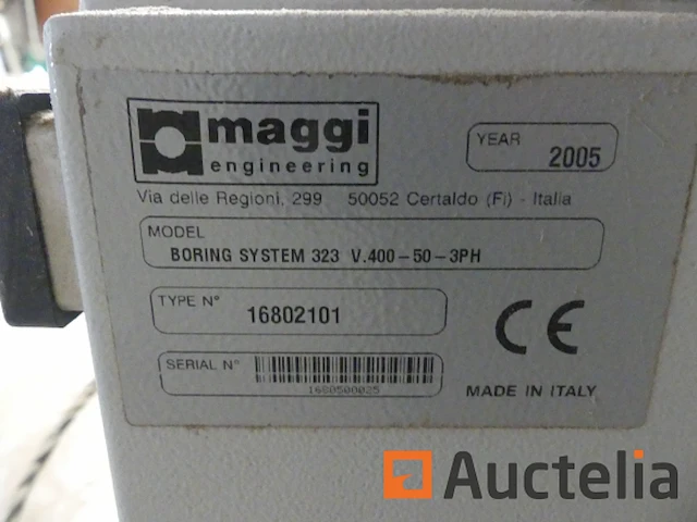 Maggi boorsysteem 323 digitale boormachine met meerdere spindels - afbeelding 18 van  20