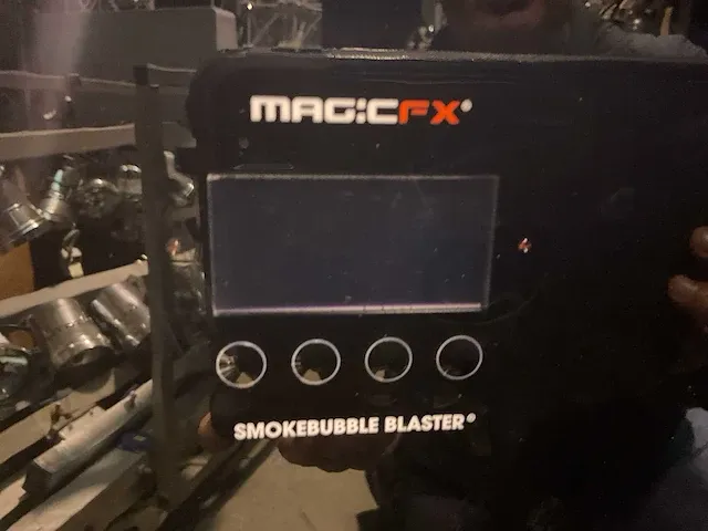 Magicfx mfx1603 bellenblazer rookmachine - afbeelding 6 van  9