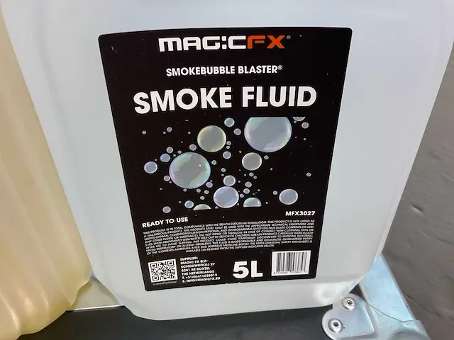 Magicfx mfx1603 bellenblazer rookmachine - afbeelding 9 van  9