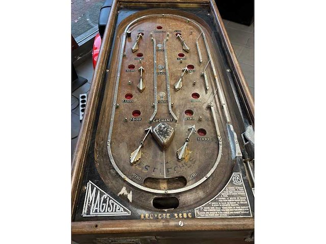 Magister - les fleches - flipperkast - afbeelding 3 van  7