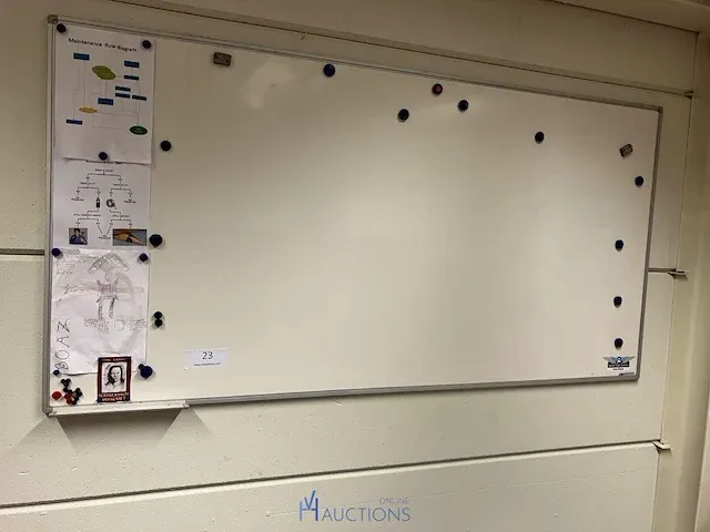 Magnetisch wandplanbord - afbeelding 2 van  2