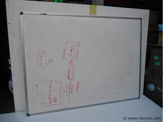 Magnetisch white bord - afbeelding 1 van  1
