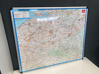 Magnetisch whiteboard - kaart belgië / lux - afm. +/- 120 x 105 cm. - afbeelding 2 van  4