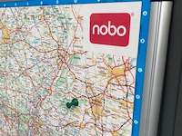 Magnetisch whiteboard - kaart belgië / lux - afm. +/- 120 x 105 cm. - afbeelding 4 van  4