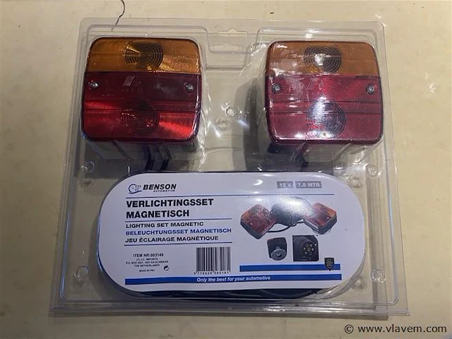 Magnetische aanhangwagenverlichting - afbeelding 1 van  4