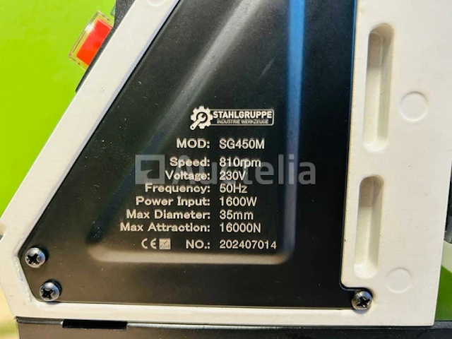 Magnetische boormachine stahlgruppe sg450m - afbeelding 8 van  10