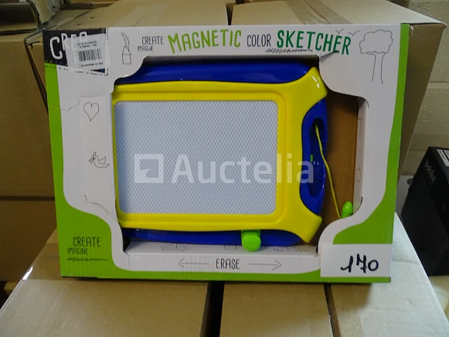 Magnetische kleurplaat 26x18 cm johntoy kids art - afbeelding 1 van  2
