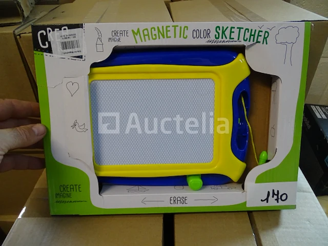 Magnetische kleurplaat 26x18 cm johntoy kids art - afbeelding 2 van  2