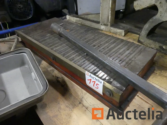 Magnetische lade (bankschroef) voor machine - afbeelding 2 van  7