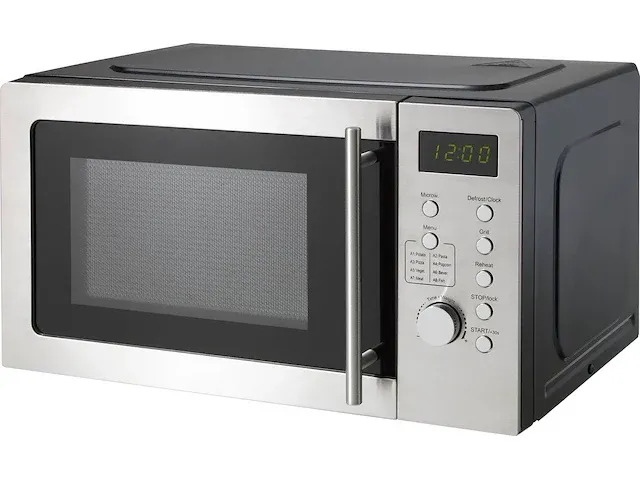 Magnetron zilver - 700 w - grillfunctie - afbeelding 1 van  4