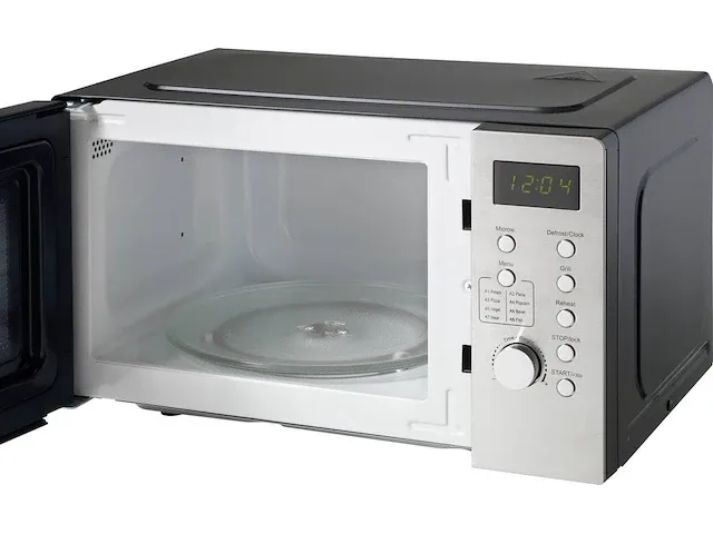 Magnetron zilver - 700 w - grillfunctie - afbeelding 2 van  4