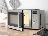 Magnetron zilver - 700 w - grillfunctie - afbeelding 4 van  4