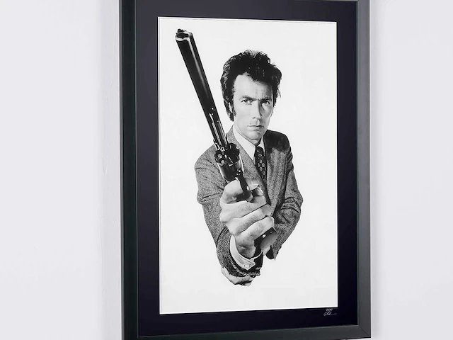 Magnum force (1973) - clint eastwood als 'dirty' harry - 70x50 cl - limited edition nr van 30 - afbeelding 3 van  6