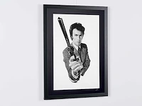 Magnum force (1973) - clint eastwood als 'dirty' harry - 70x50 cl - limited edition nr van 30 - afbeelding 4 van  6
