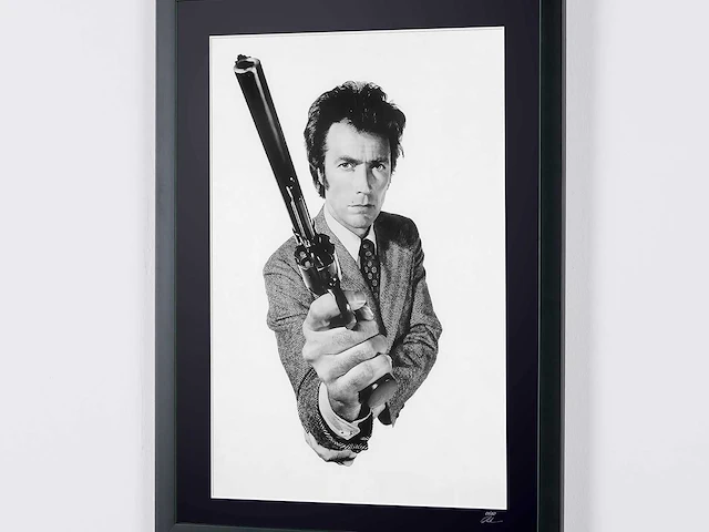 Magnum force (1973) - clint eastwood als 'dirty' harry - 70x50 cl - limited edition nr van 30 - afbeelding 5 van  6