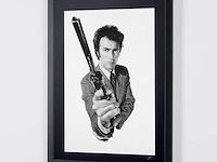 Magnum force (1973) - clint eastwood als 'dirty' harry - 70x50 cl - limited edition nr van 30 - afbeelding 5 van  6