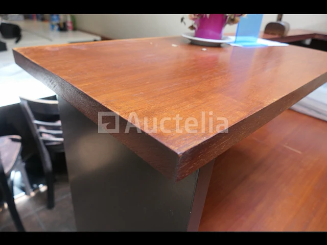 Mahoniehouten plank aanrechtkast - afbeelding 1 van  7