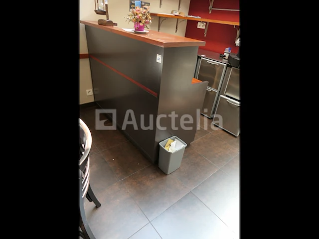 Mahoniehouten plank aanrechtkast - afbeelding 2 van  7