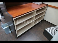 Mahoniehouten plank aanrechtkast - afbeelding 3 van  7