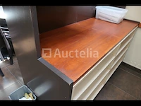 Mahoniehouten plank aanrechtkast - afbeelding 5 van  7