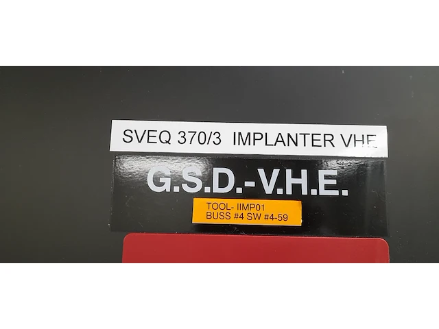 Mainframes - axcelis gds vhe - 150mm implant - afbeelding 3 van  88