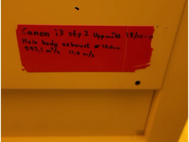 Mainframes - canon fpa 2500 i3 - 150mm i-line stepper - afbeelding 17 van  28