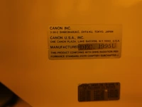 Mainframes - canon fpa 2500 i3 - 150mm i-line stepper - afbeelding 14 van  63