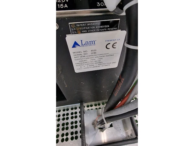 Mainframes - lam rainbow 4526i - 150mm plasma etch - afbeelding 6 van  13