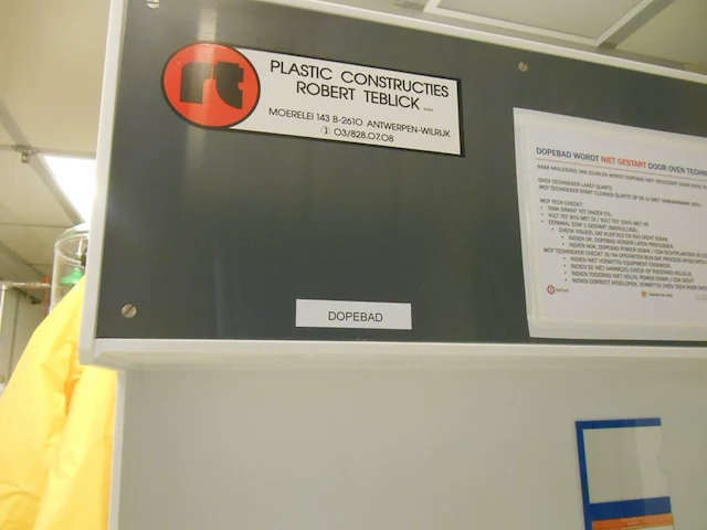 Mainframes - polyflow - 150mm partsclean furnace boat bath - afbeelding 10 van  17