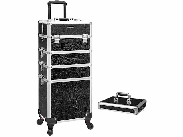 Make-up koffer trolley make-up case - afbeelding 5 van  9