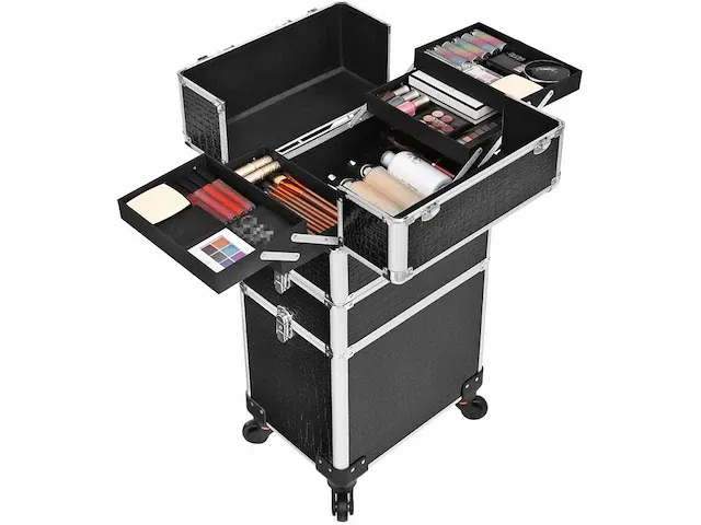 Make-up koffer trolley make-up case - afbeelding 7 van  9