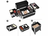 Make-up koffer trolley make-up case - afbeelding 9 van  9